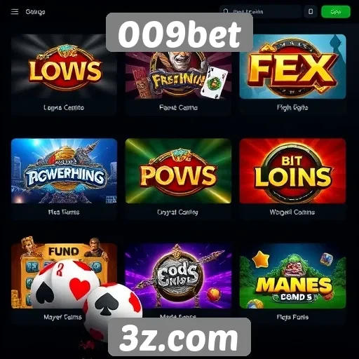 Análise das opções de jogos disponíveis no 009bet